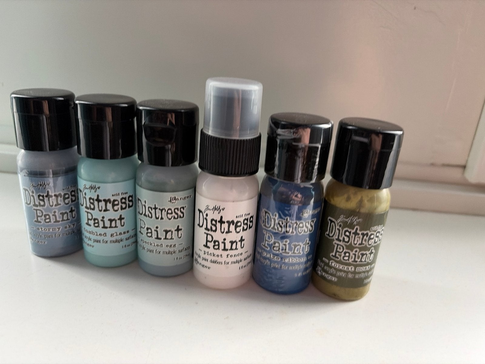 Ranger Distress Paint Set - Diverse Kleuren, Hobby en Vrije tijd, Ophalen of Verzenden, Zo goed als nieuw, Overige typen