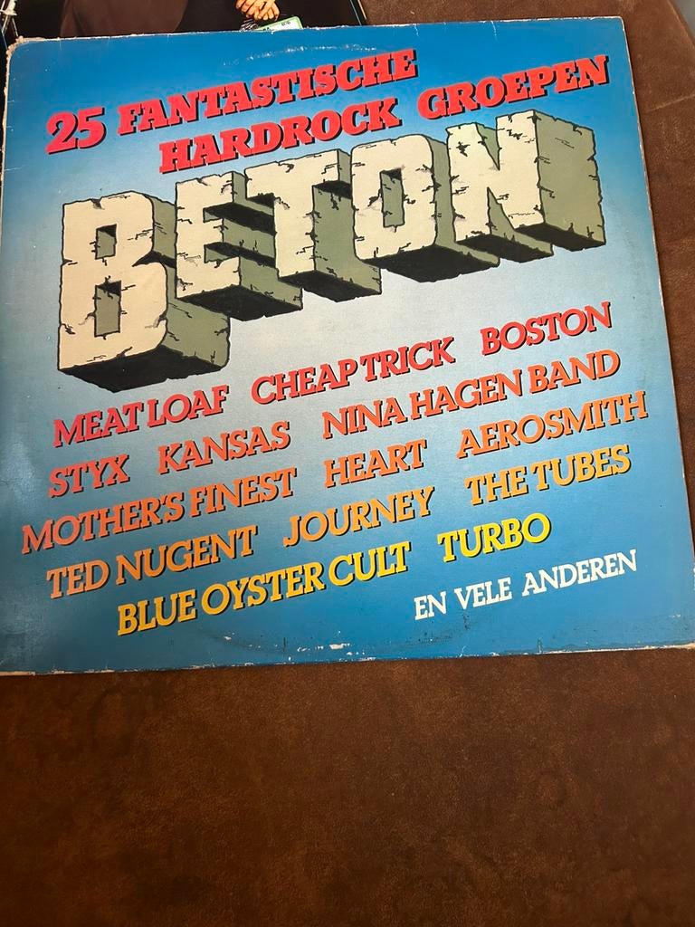 Beton -25 fantastische hardrock groepen, Ophalen of Verzenden, Zo goed als nieuw, 12 inch, Poprock