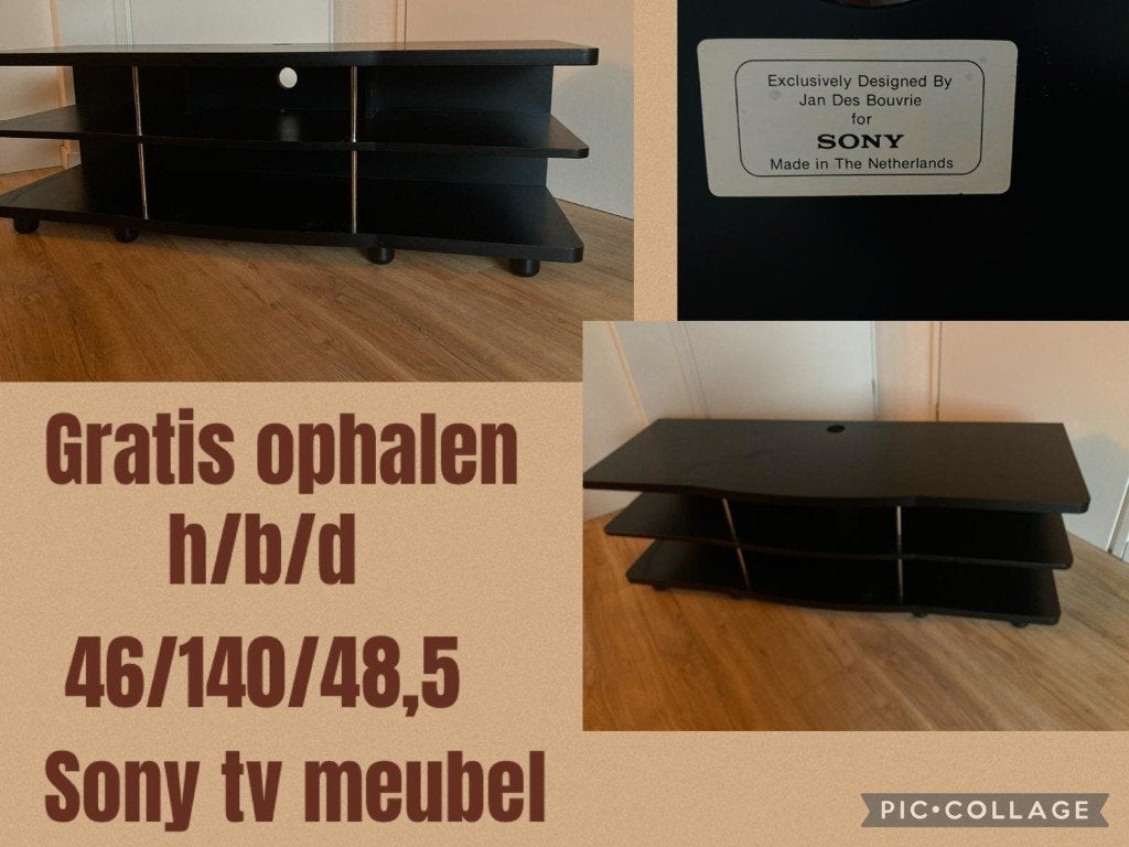 Tv meubel, Huis en Inrichting, Kasten | Televisiemeubels, Ophalen, Overige materialen, Gebruikt, 100 tot 150 cm