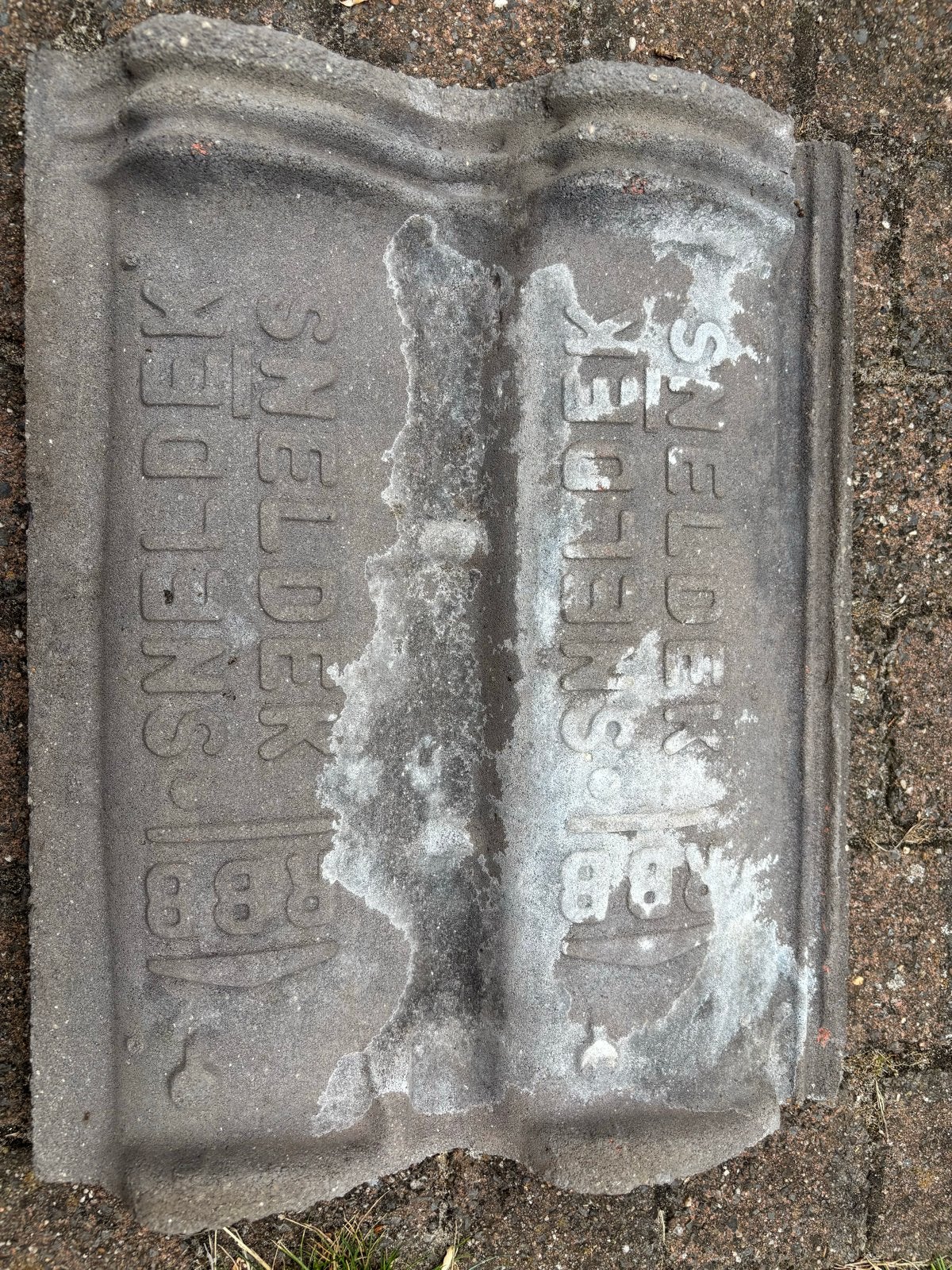 Dakpannen Sneldek RBB - ca. 40 stuks, gelegd in 1999, Ophalen, Gebruikt, Steen of Klei, Minder dan 5 m²