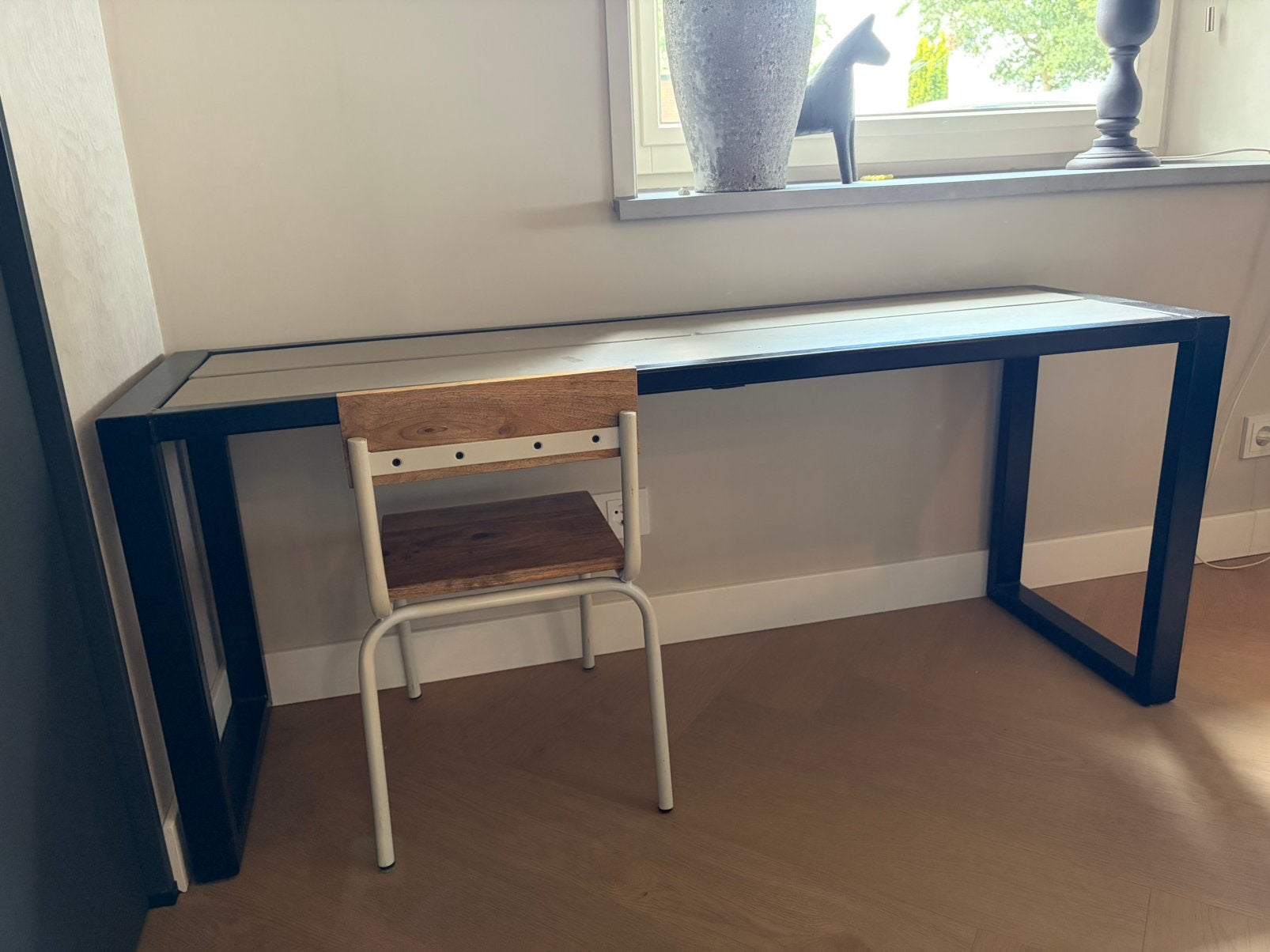 Tafel+ stoel, Ophalen, Zo goed als nieuw