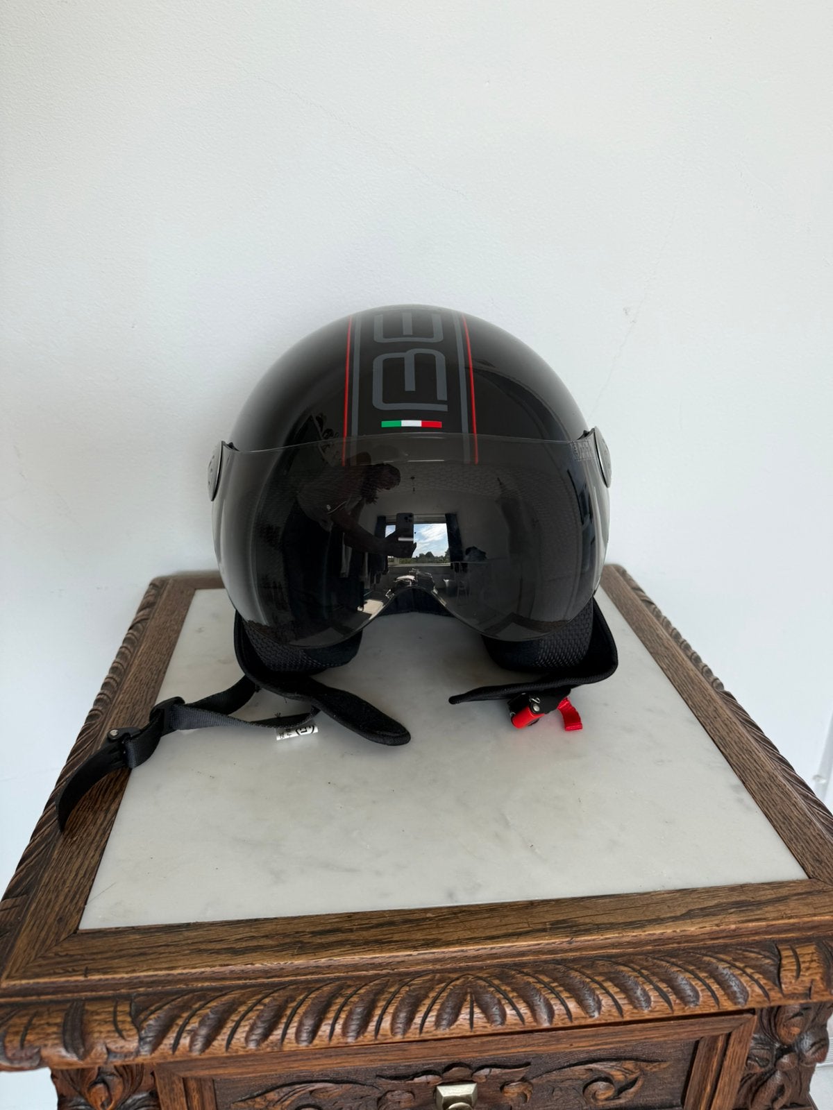 Nieuwe scooter helm van Beon Design maat M, Fietsen en Brommers, Brommerhelmen, Nieuw, Medium, Ophalen of Verzenden