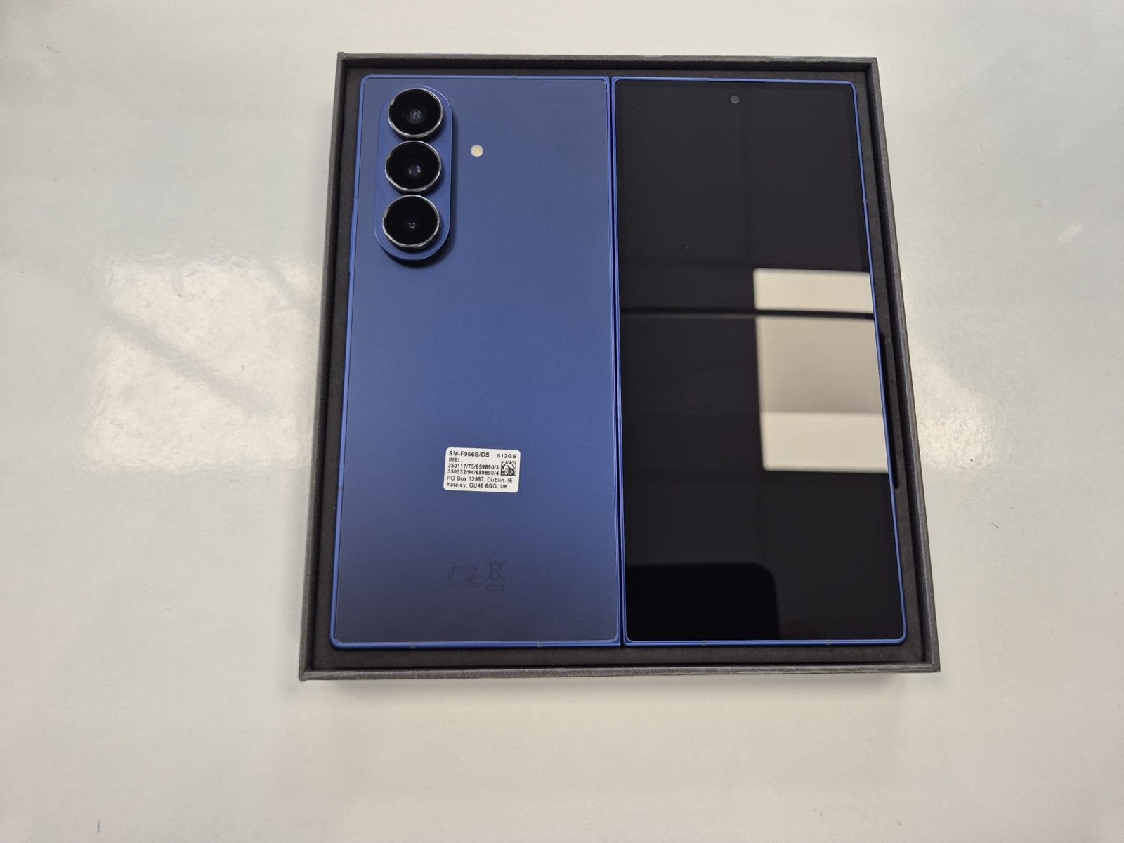 Samsung Galaxy Z Fold 7 512GB, Telecommunicatie, Ophalen, Blauw, Touchscreen, 512 GB