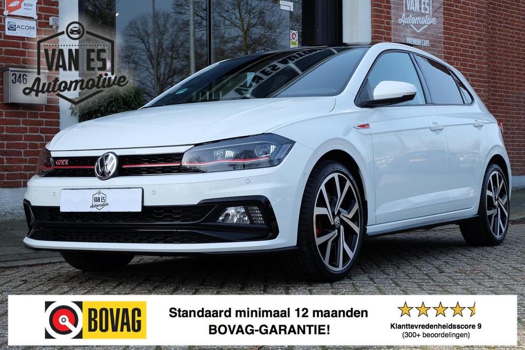 Volkswagen Polo 2.0 TSI GTI / Pano / Beats / Camera / CarPla, Auto's, Stof, Gebruikt, 4 cilinders, Wit