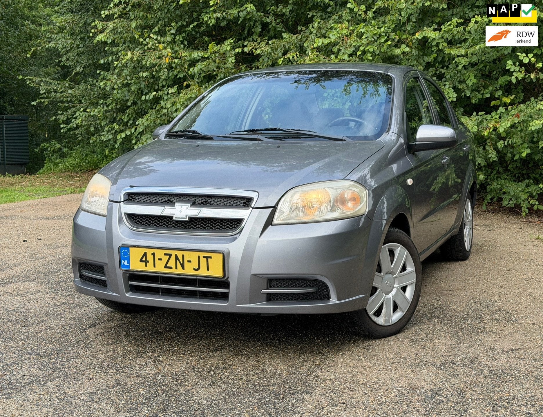 Chevrolet Aveo 1.4-16V Style | " 164.000 " KM + Airco Nu €, Auto's, Voorwielaandrijving, 94 pk, 15 km/l, Aveo