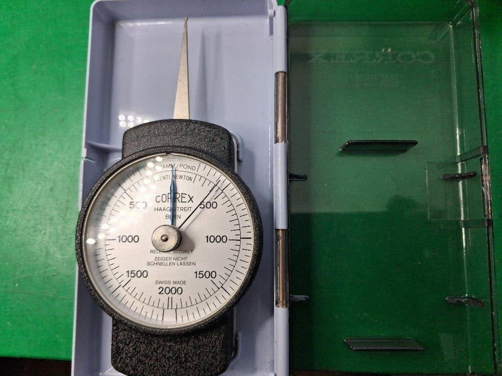 spanning of drukmeter Correx tot 2000 gram, Doe-het-zelf en Verbouw, Meetapparatuur, Ophalen of Verzenden, Zo goed als nieuw, Overige meters