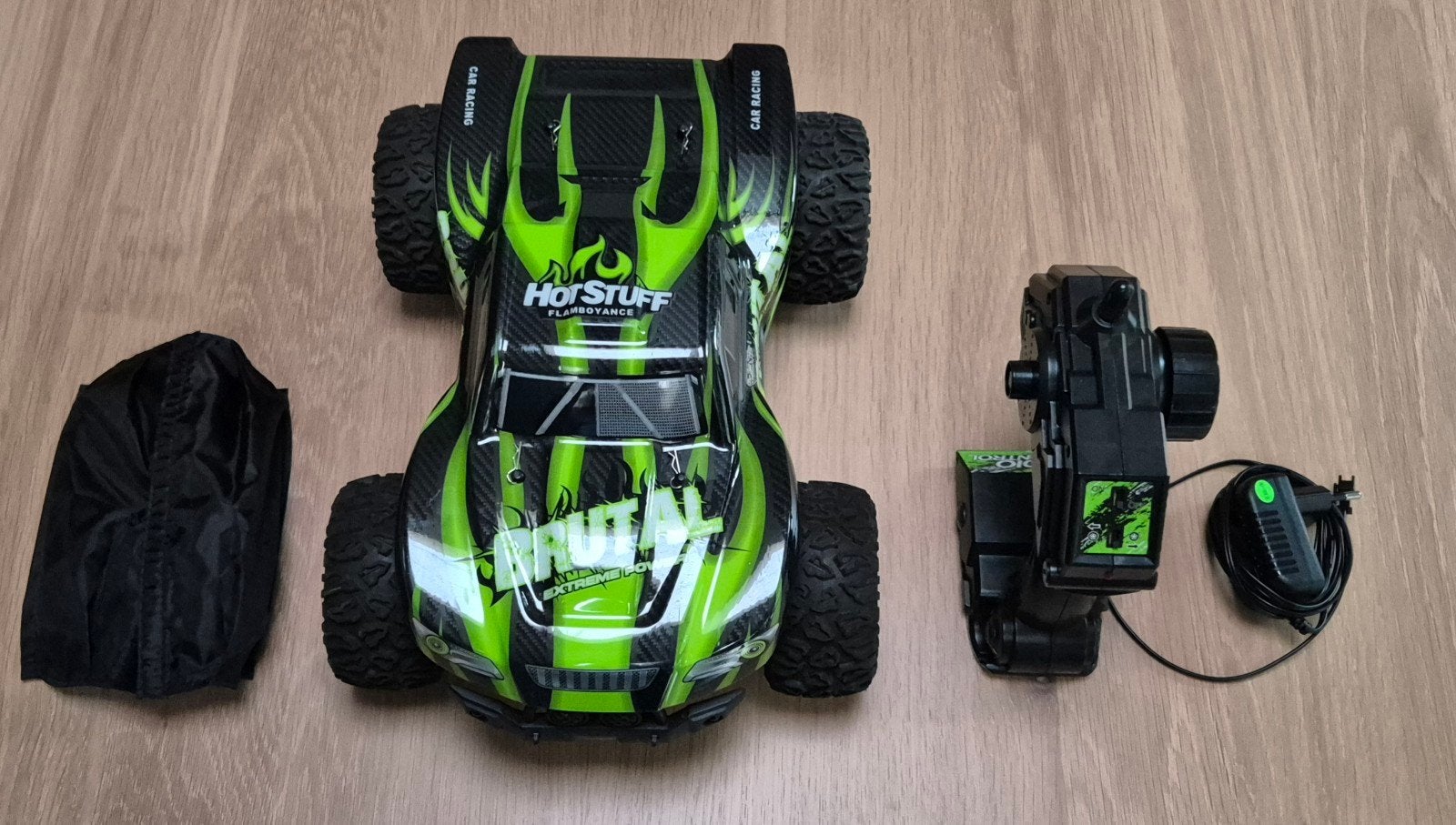 RC Auto Offroad "Hot Stuff" met afstandsbediening, Gebruikt, Auto offroad, RTR (Ready to Run), Overige schalen