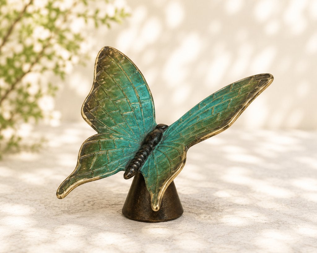 VLINDER / URN / Grafdecoratie / mini urn / 3 modellen/ asurn, Nieuw, Info@huisentuindecoratiemarie.nl, Huis en tuin decoratie marie