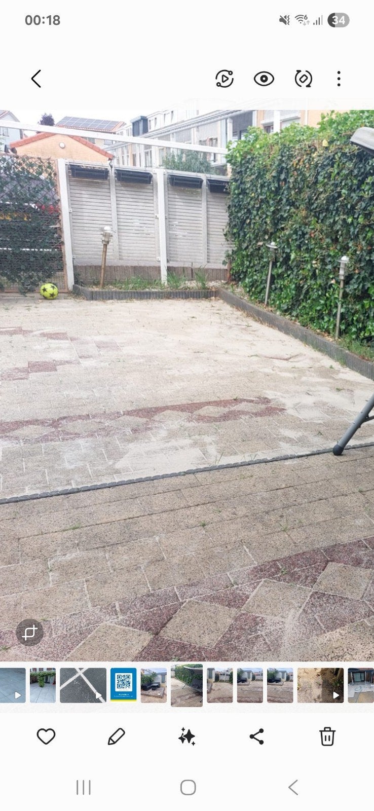 Tuin tegels, Ophalen, Overige materialen