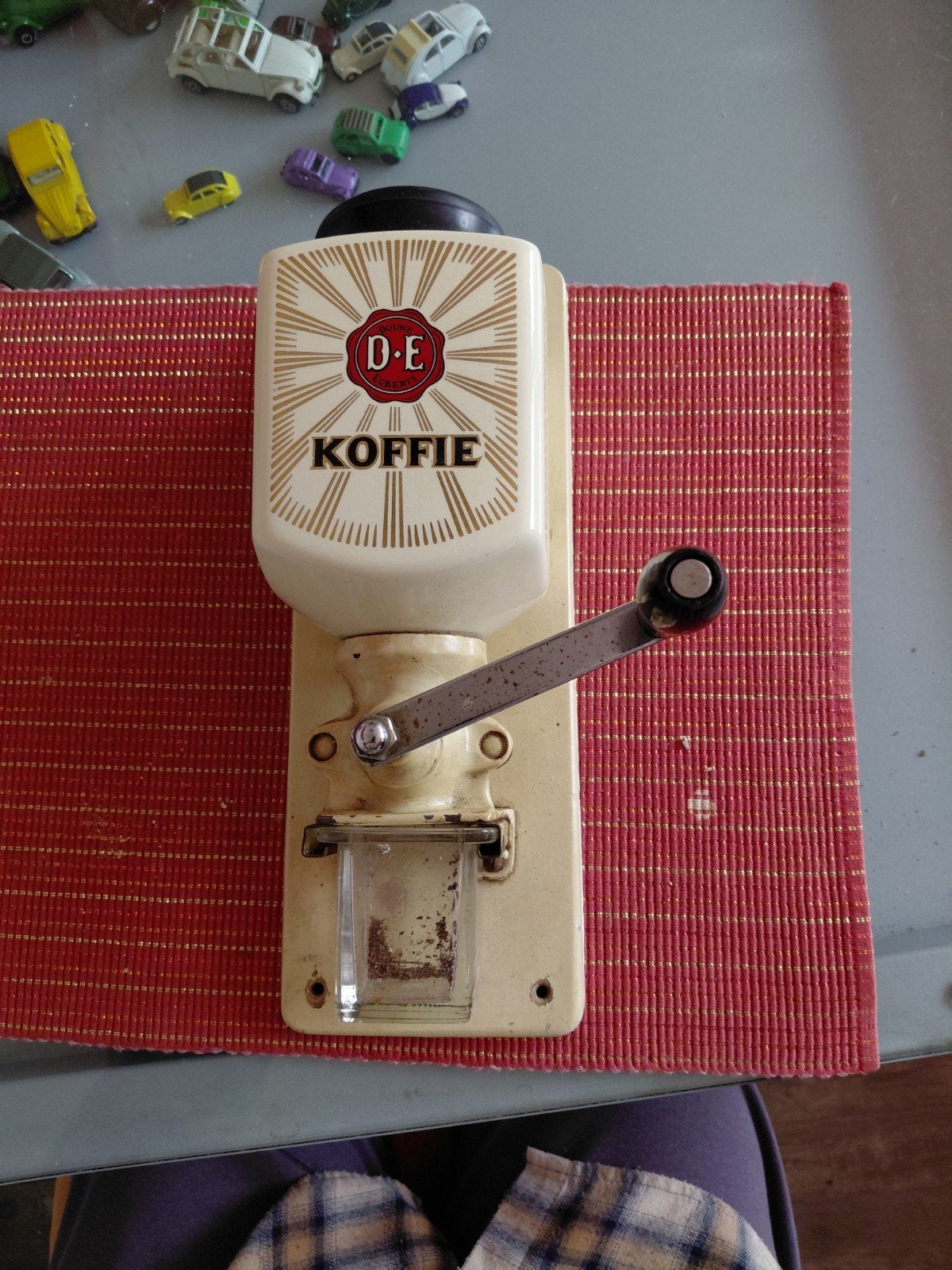 Vintage Douwe Egberts Koffiemolen - Wandmodel, Ophalen of Verzenden