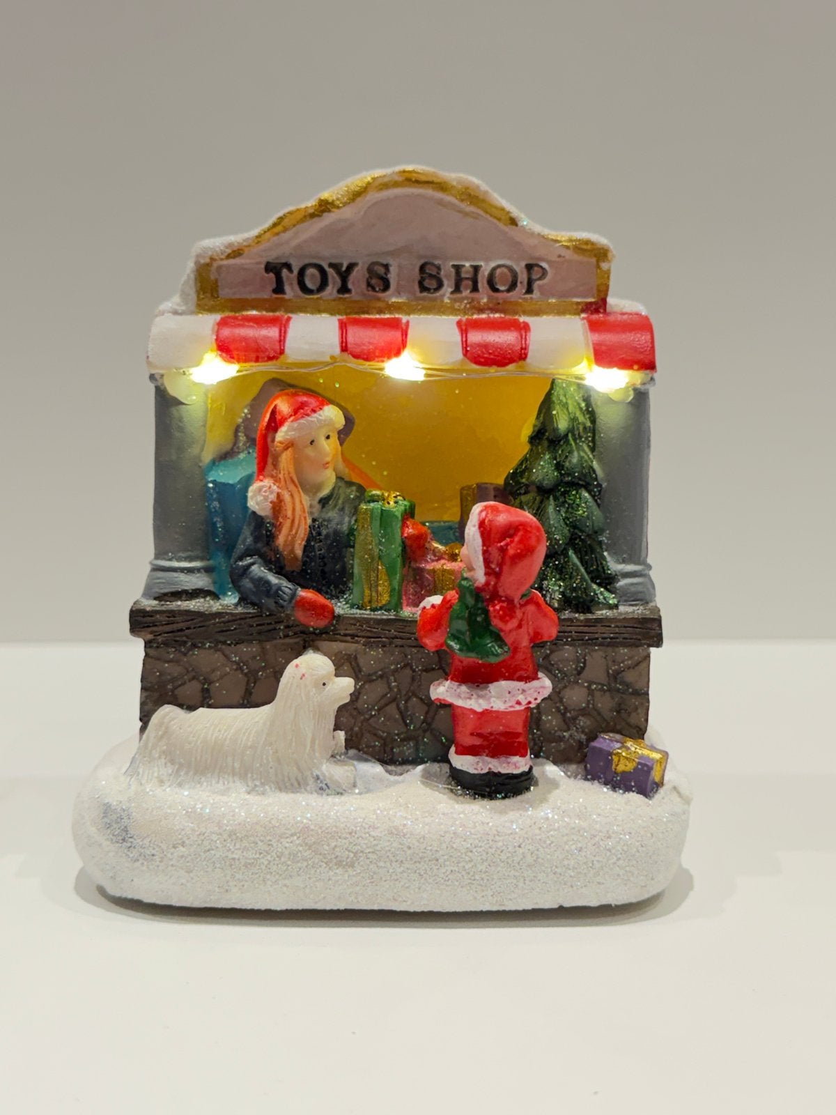 Kerst - Toys Shop met verlichting, Verzenden