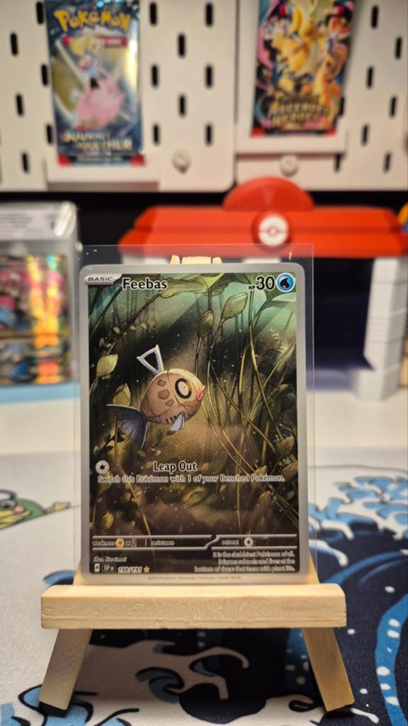 Feebas Pokémon Kaart - Zo goed als nieuw, Hobby en Vrije tijd, Verzamelkaartspellen | Pokémon, Ophalen of Verzenden, Zo goed als nieuw