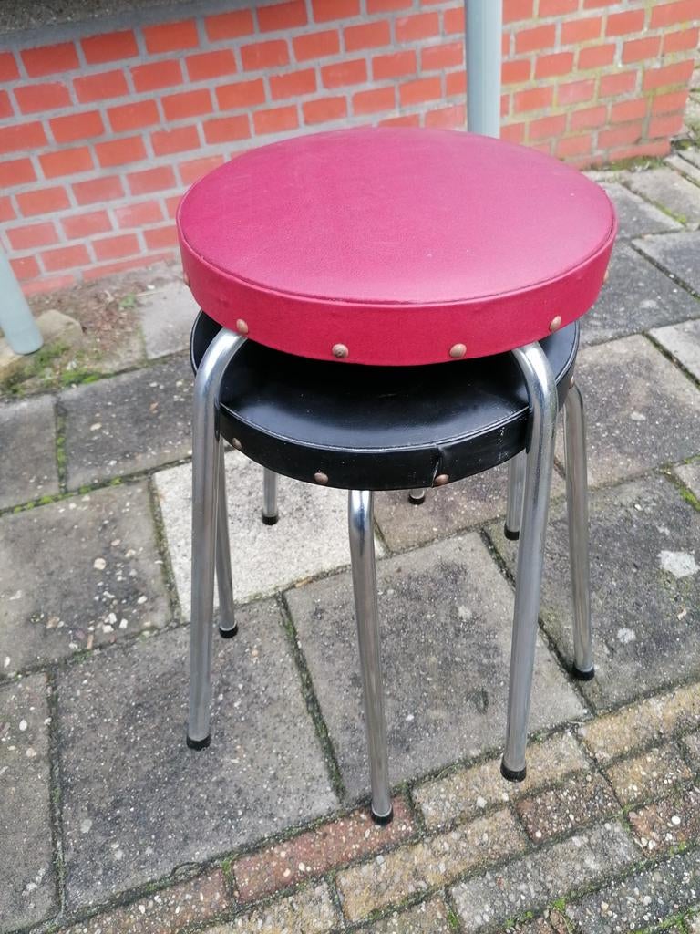 Vintage krukjes, Ophalen, Gebruikt, Staal