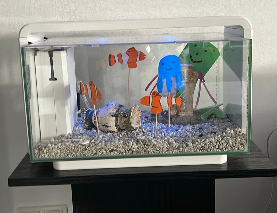Superfish Home 25 aquarium, Dieren en Toebehoren, Ophalen, Zo goed als nieuw, Leeg aquarium
