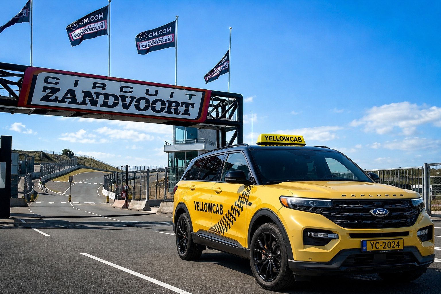 Taxi Circuit Zandvoort Formule 1, Ophalen of Verzenden