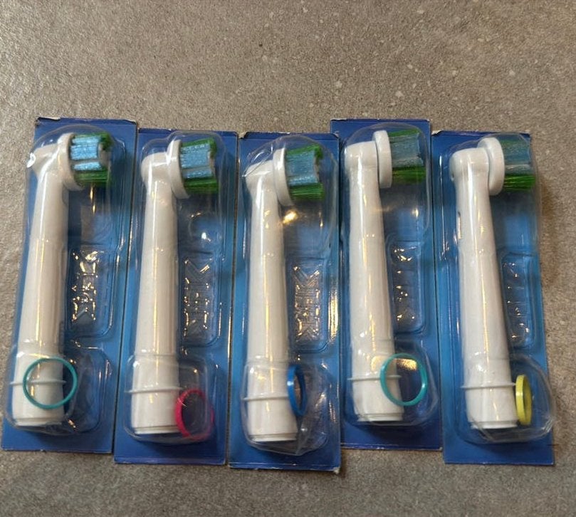 5x OralB opzetborstel, Ophalen of Verzenden, Nieuw, Tandenborstel