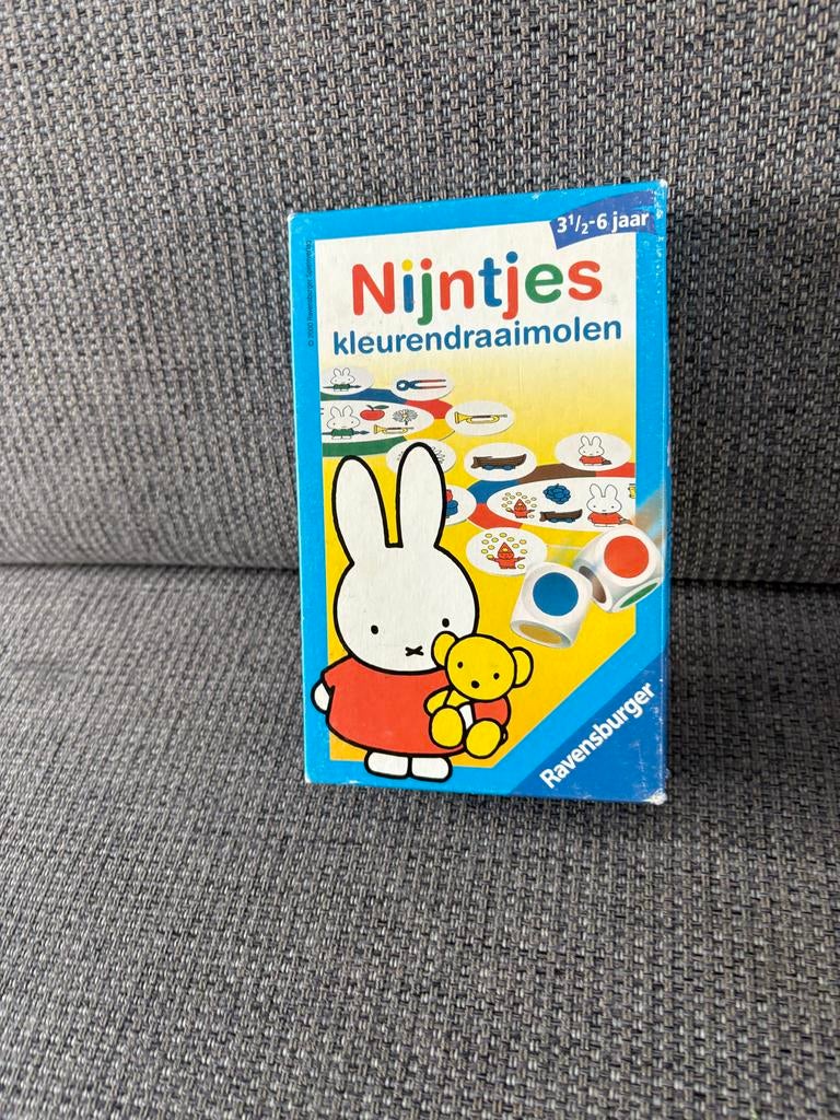 Nijntjes Kleurendraaimolen spel, Ophalen of Verzenden, Gebruikt