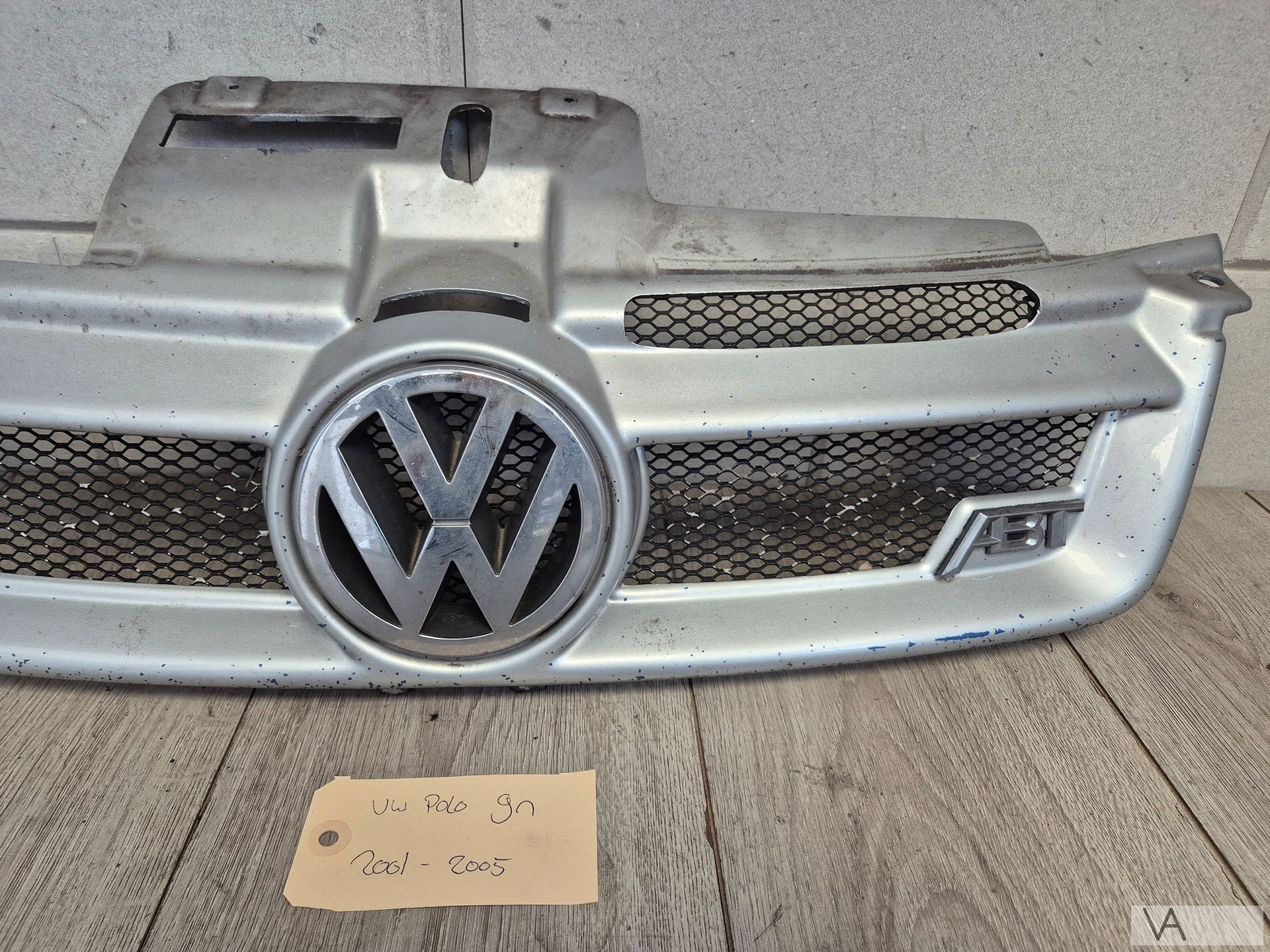 Grille ABT tuning voor Volkswagen Polo 9n 2001 - 2005 zilver, Gebruikt, -, Volkswagen, -