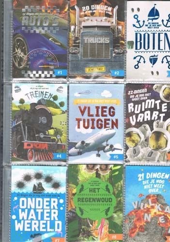 100 Dingen boekjes - C1000  - zie lijst, Verzamelen, Supermarktacties, C1000, Ophalen of Verzenden