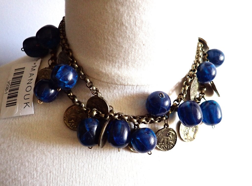 'Prachtig collier van Manouk, Sieraden, Tassen en Uiterlijk, Verzenden, Nieuw, Overige materialen