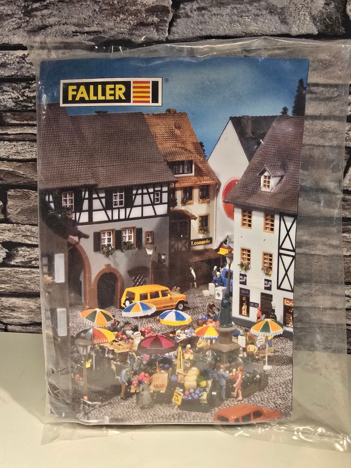 faller marktkramen N spoor modeltrein 1:160, Overige merken, Gelijkstroom of Wisselstroom, Brug, Tunnel of Gebouw, Nieuw