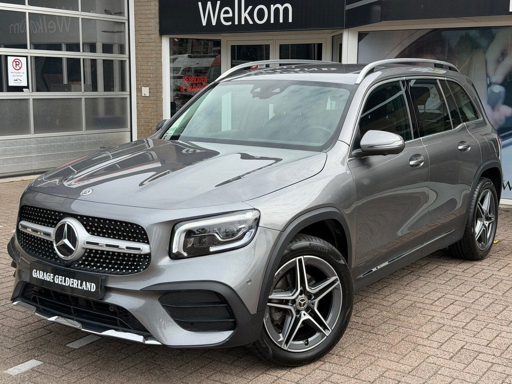 Mercedes-Benz GLB 200 4MATIC AMG Line | Leder/Alcantara | Ma, Auto's, Mercedes-Benz, 1525 kg, Zwart, 4 cilinders, 163 pk