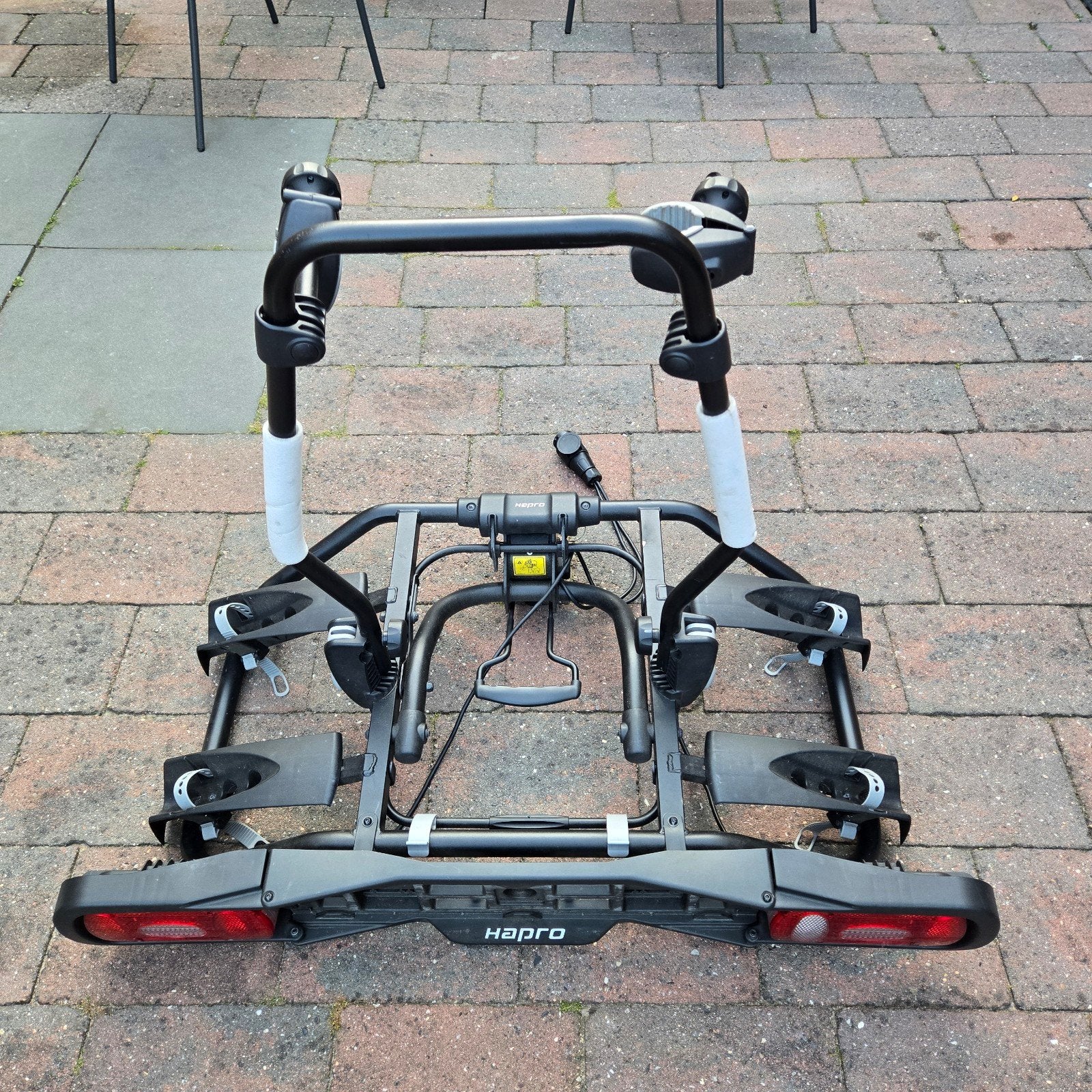 HAPRO FIETSENDRAGER, Auto diversen, Fietsendragers, Gebruikt, Trekhaakdrager, 2 fietsen, Ophalen