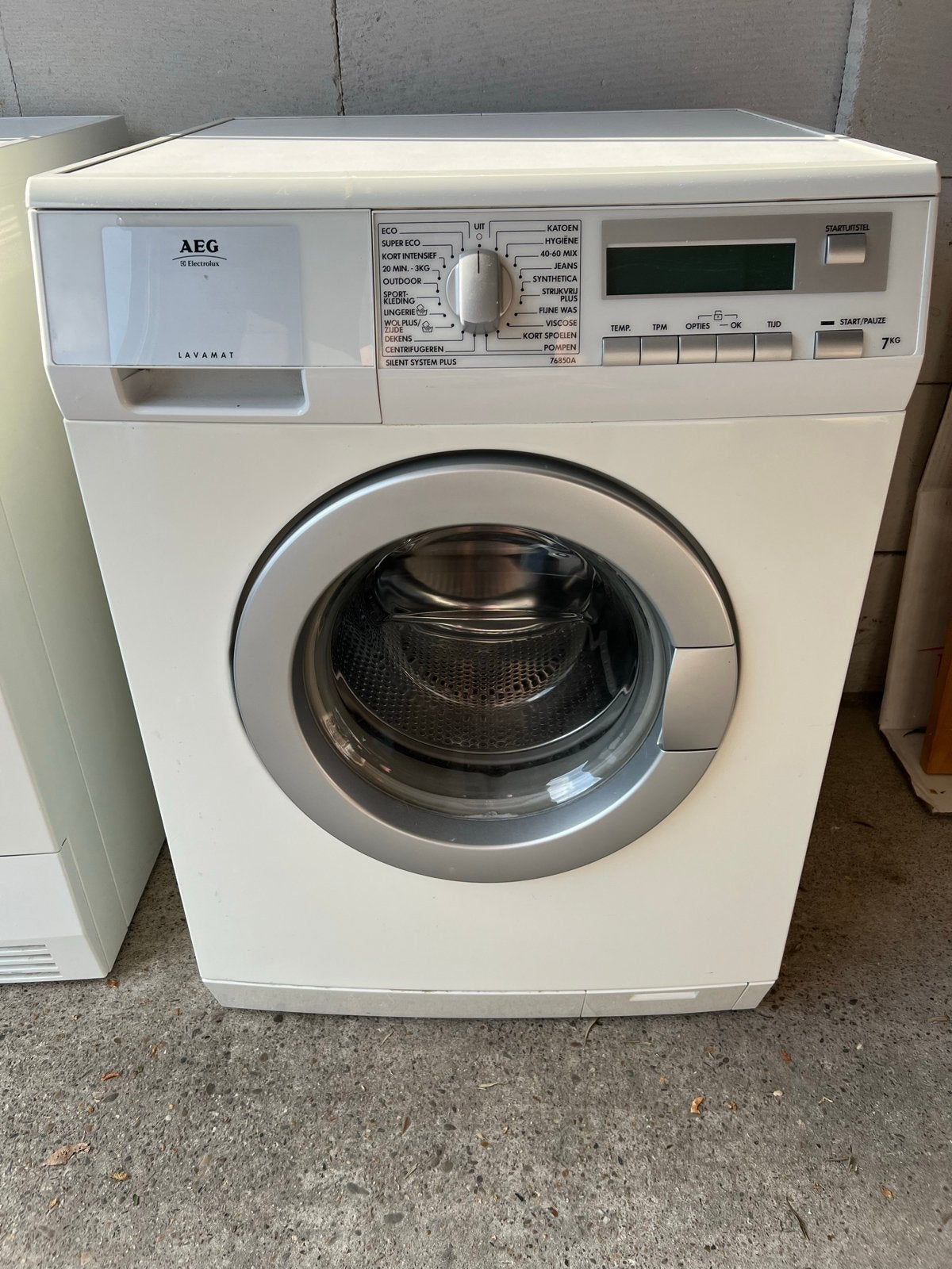 AEG Lavamat L76850A Wasmachine - 7kg, Voorlader, Ophalen, Gebruikt, Voorlader, 85 tot 90 cm