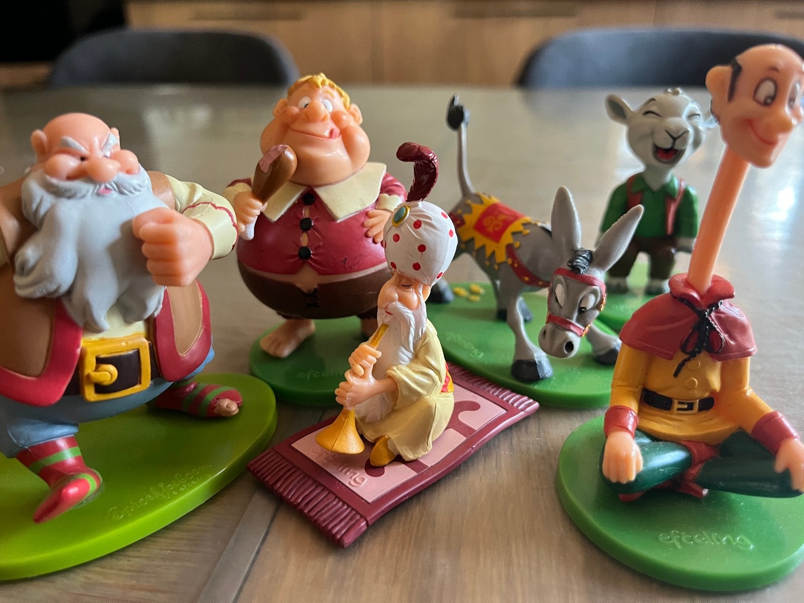 Efteling poppetjes - Sprookjesfiguren set, Verzamelen, Efteling, Zo goed als nieuw, Beeldje of Poppetje, Ophalen of Verzenden