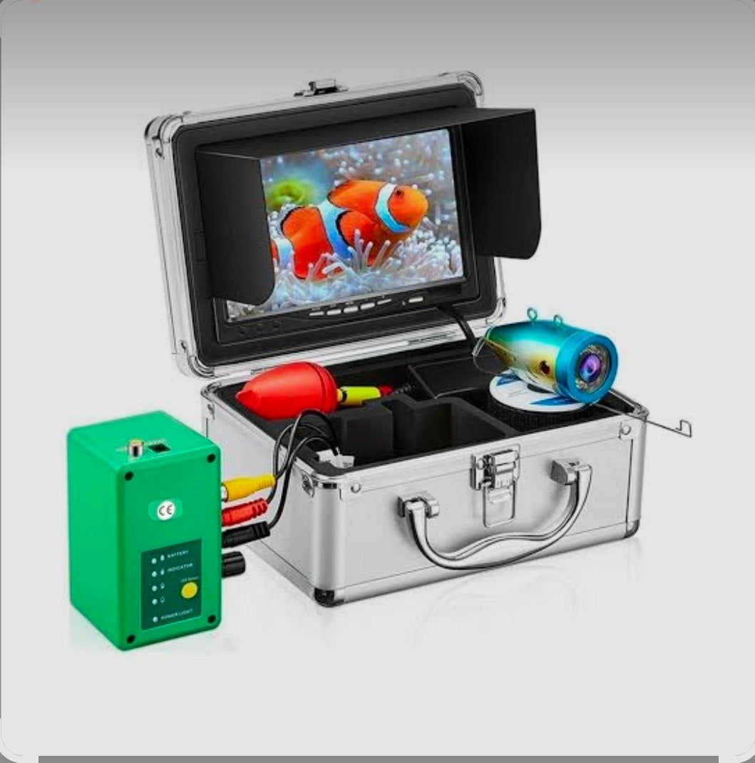Fishfinder met 15 meter kabel en monitor (nieuw), Watersport en Boten, Ophalen