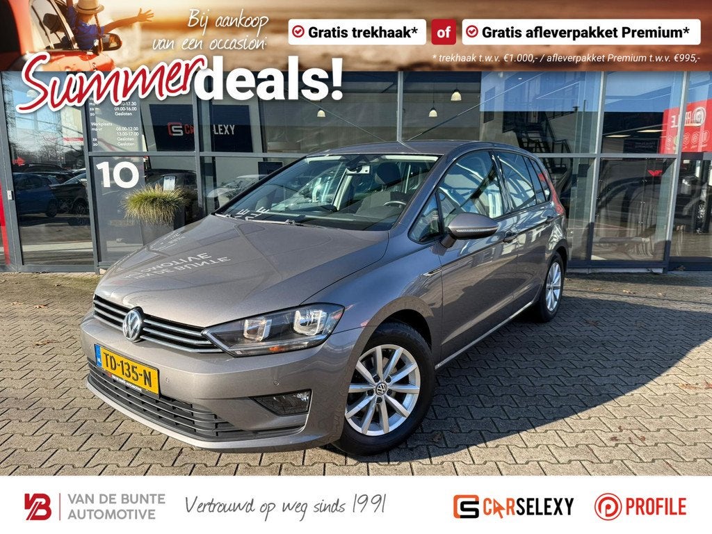 Volkswagen Golf Sportsvan 1.4 TSI Highline *Trekhaak & Navig, Auto's, Volkswagen, Voorwielaandrijving, 125 pk, Gebruikt, 4 cilinders
