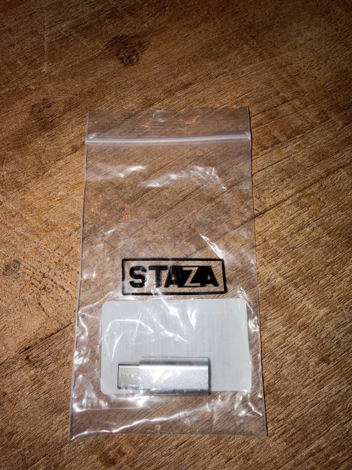 Staza Lightning naar USB-C adapter (geen audio), Ophalen of Verzenden, Nieuw, Minder dan 2 meter, Overige kabels