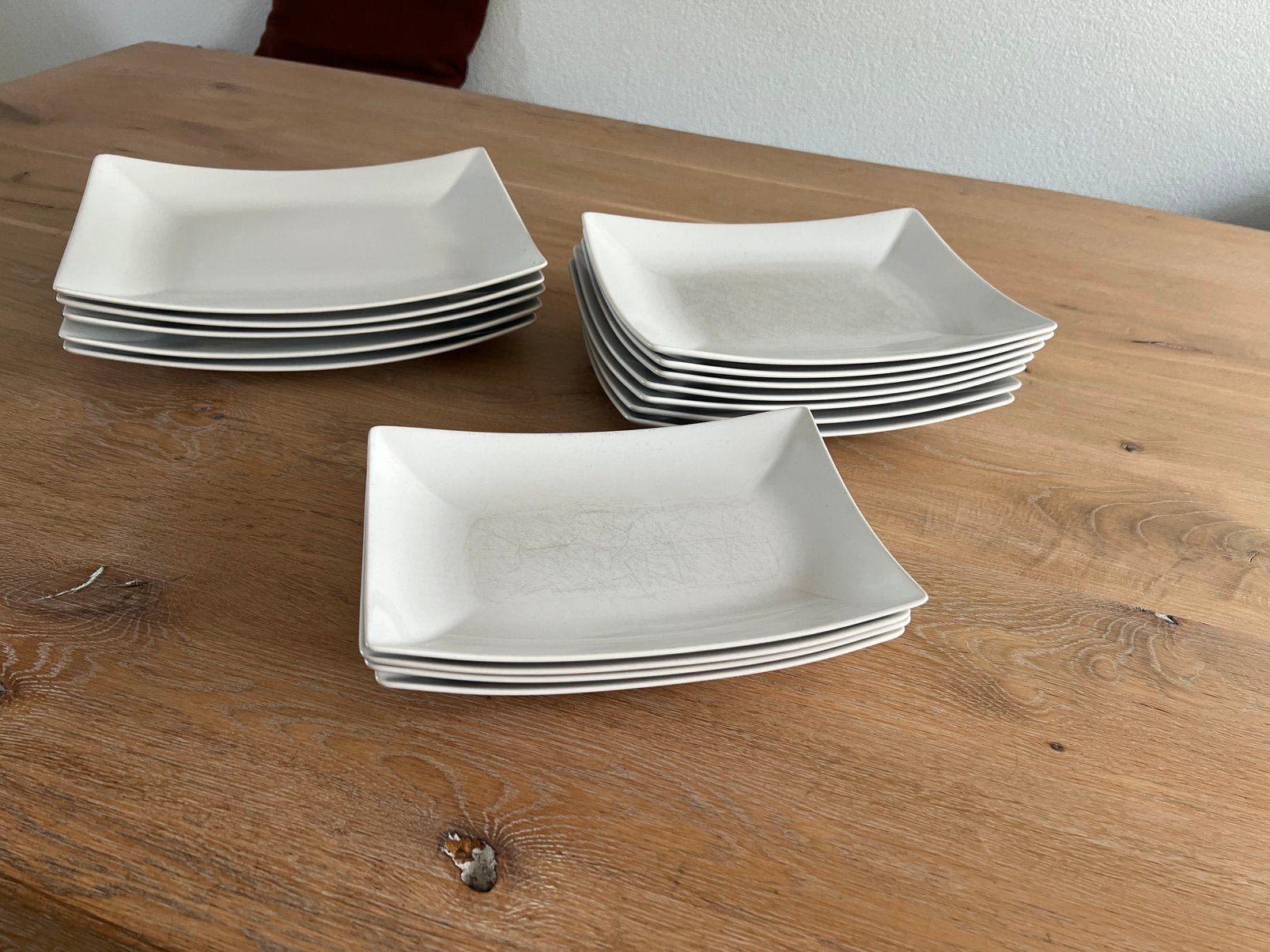 Borden set - 3 formaten - wit, Ophalen, Gebruikt, IKEA, Bord(en)