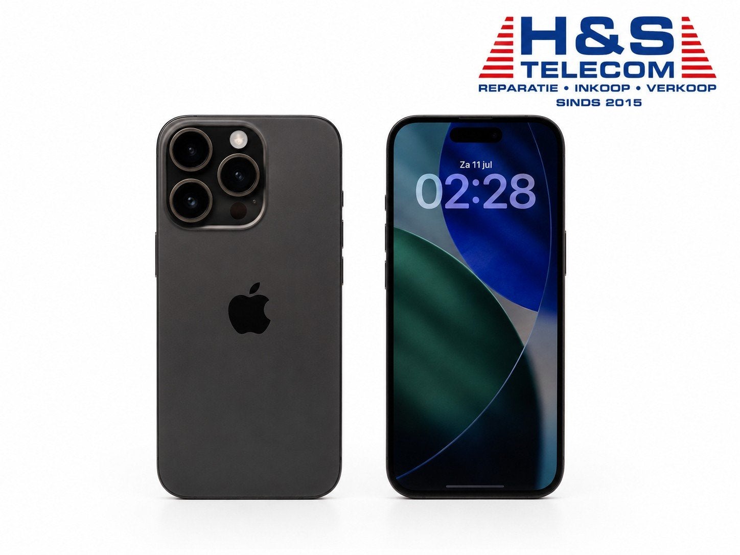 Iphone 15 pro, Telecommunicatie, Mobiele telefoons | Apple iPhone, Apple, Zwart, Ophalen of Verzenden, Zo goed als nieuw