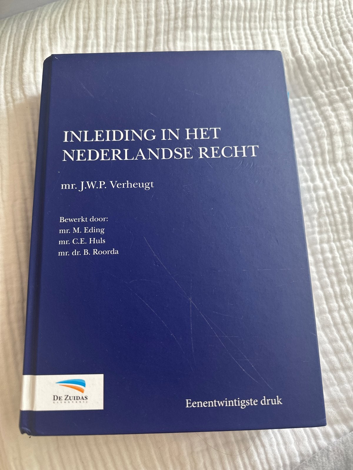 Inleiding in het Nederlandse Recht - 21e druk, Ophalen of Verzenden, Gamma, Gelezen, WO