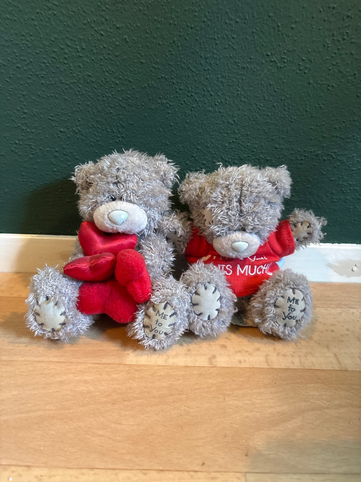 2x Me to You Tatty Teddy beren - 15cm, Verzamelen, Ophalen of Verzenden, Zo goed als nieuw, Stoffen beer, Me To You