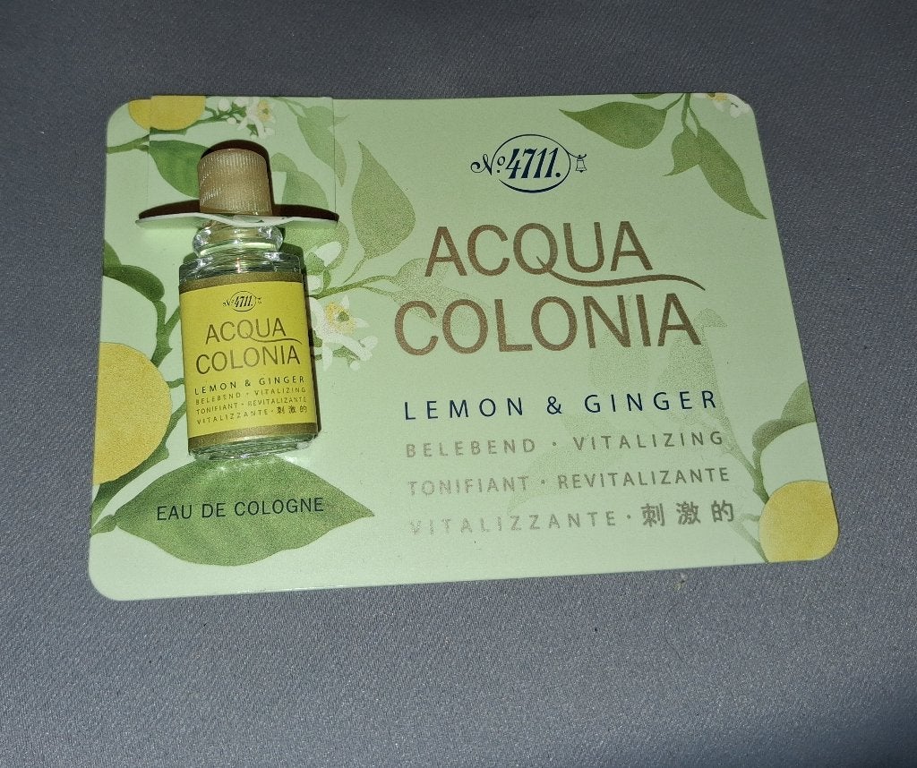 Parfum miniatuur - 4711 aqua di colonia, Ophalen of Verzenden, Zo goed als nieuw, Miniatuur, Gevuld