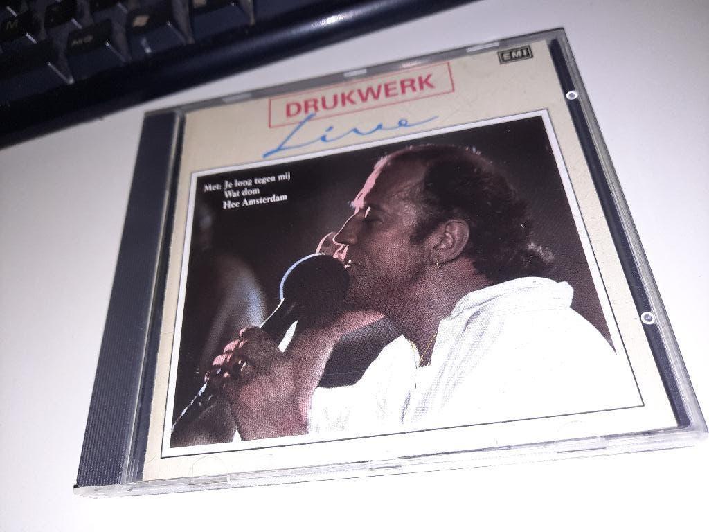 CD Drukwerk – Live, Ophalen, Zo goed als nieuw, Levenslied of Smartlap