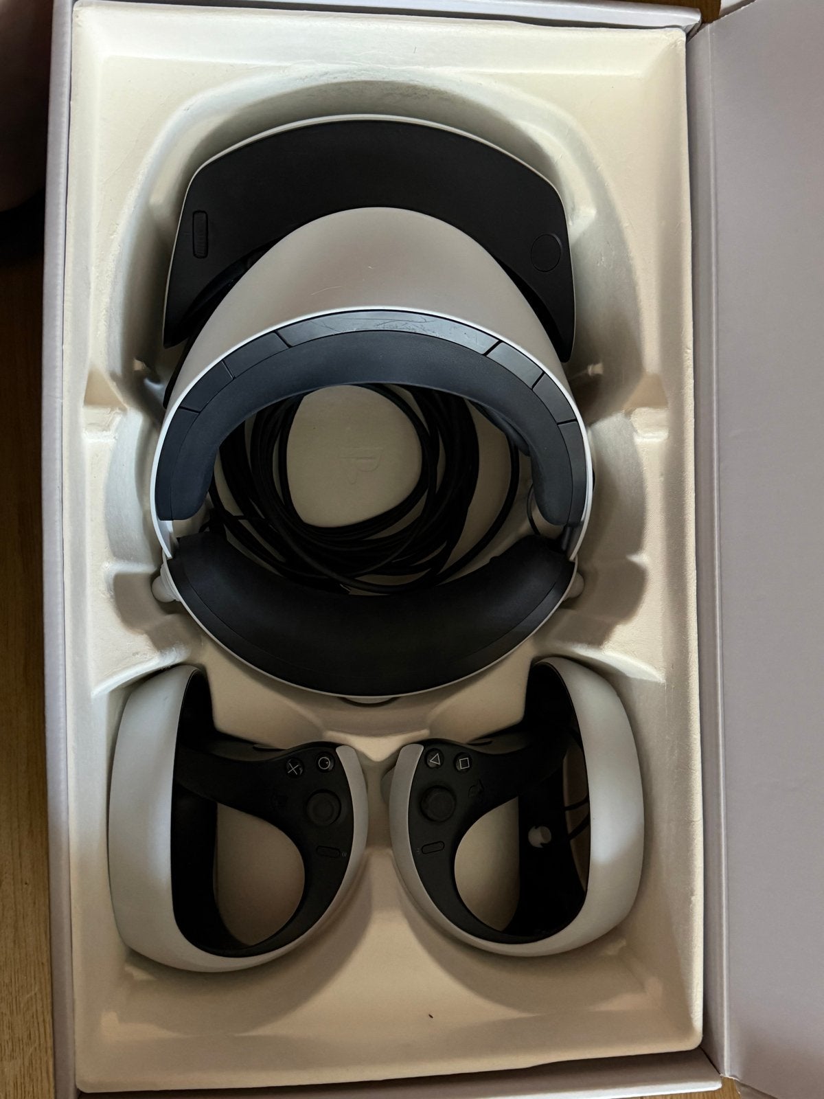Sony PlayStation VR2 Headset met Sense Controllers, Ophalen of Verzenden, Zo goed als nieuw, VR-bril, Sony PlayStation