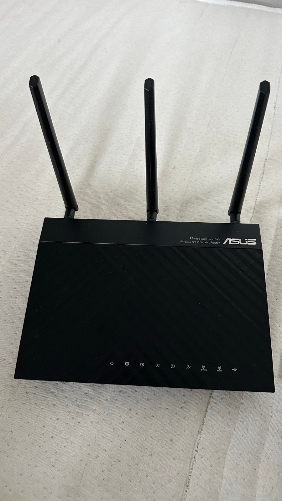 ASUS RT-N66U Dual Band N900 Gigabit Router, Ophalen of Verzenden, Gebruikt, Router