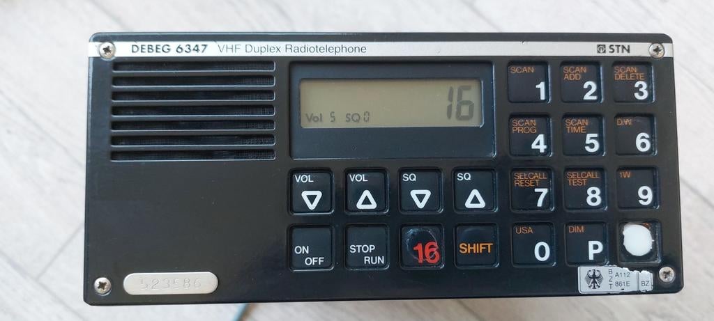 Sailor marifoon 6347, Watersport en Boten, Navigatiemiddelen en Scheepselektronica, Ophalen of Verzenden, Zo goed als nieuw, Radio