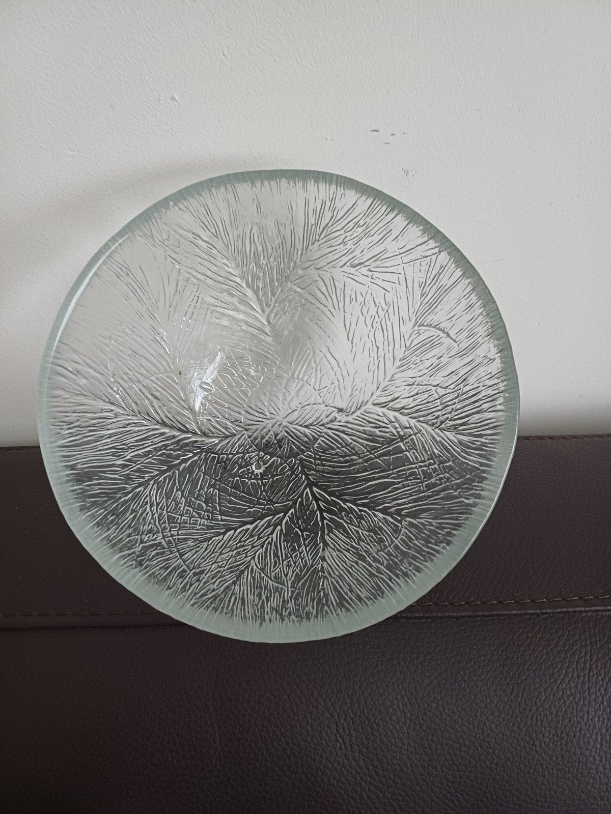 Hadeland persglas schaal - Noors design, Antiek en Kunst, Ophalen of Verzenden