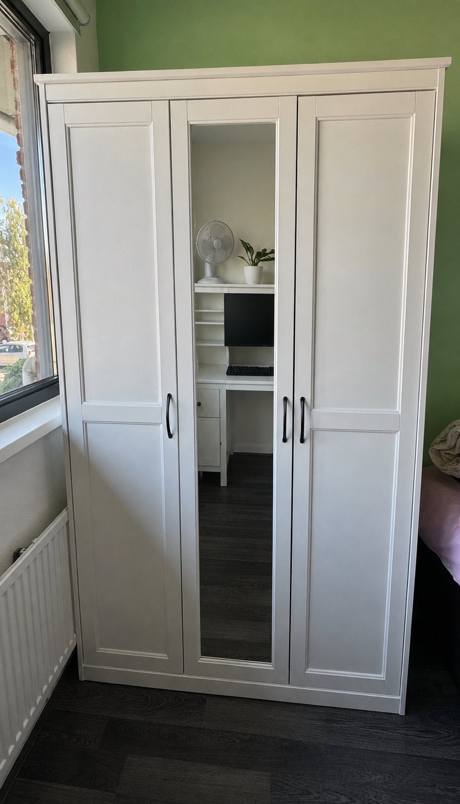 Hemnes kledingkast, Huis en Inrichting, Kasten | Kledingkasten, Ophalen, 100 tot 150 cm, Zo goed als nieuw, 150 tot 200 cm