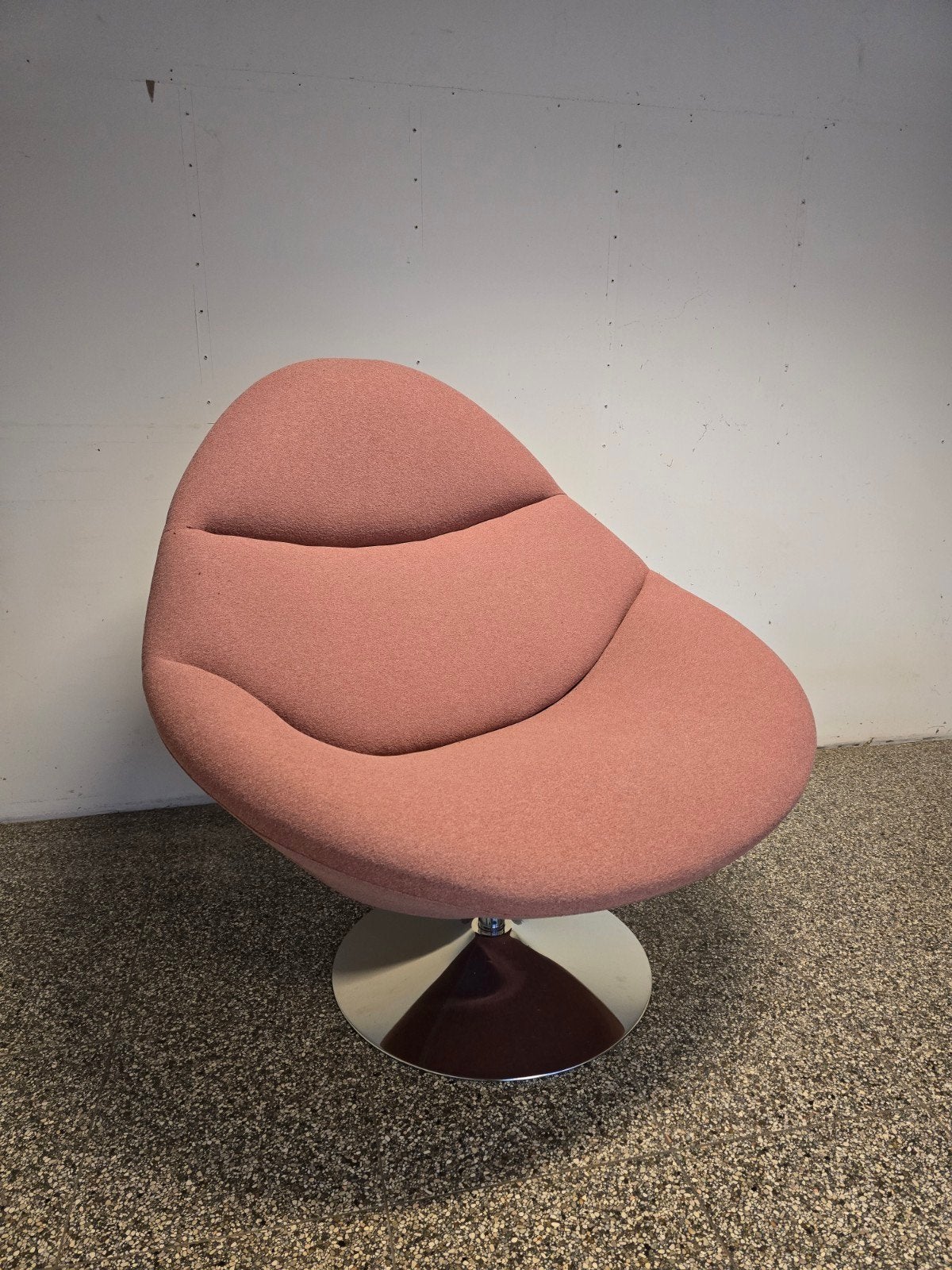 Nieuwe Fauteuil - Roze/Oudroze Stof - Lounge Stoel, 75 tot 100 cm, Ophalen of Verzenden, Zo goed als nieuw, Stof