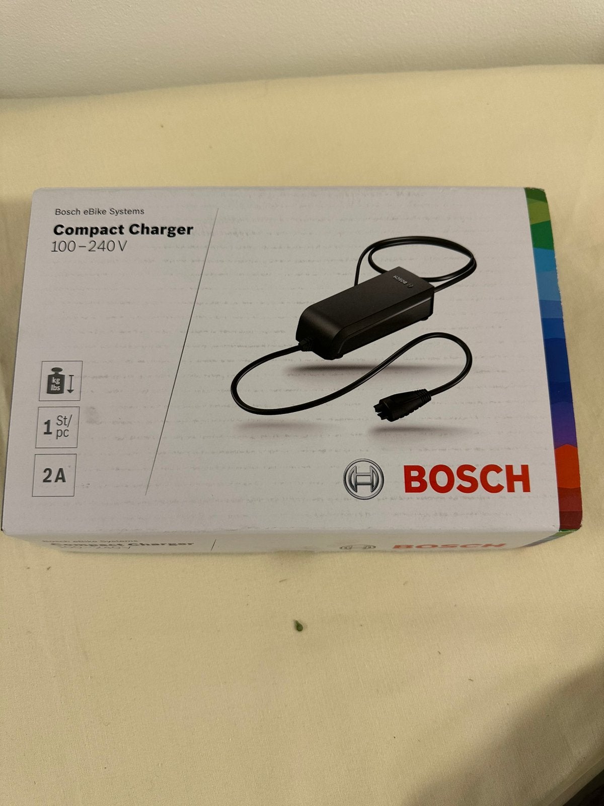 Originele Bosch eBike Compact Charger 2A 36V – 0275007915, Zo goed als nieuw
