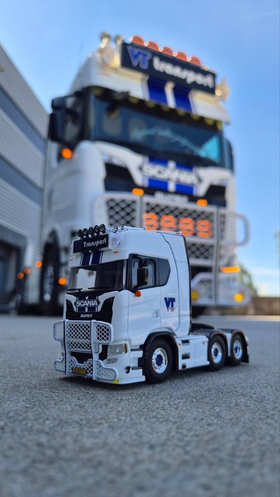 WSI Models Scania S530 VT Transport 1:50, Overige merken, 1:32 tot 1:50, Nieuw, Ophalen of Verzenden