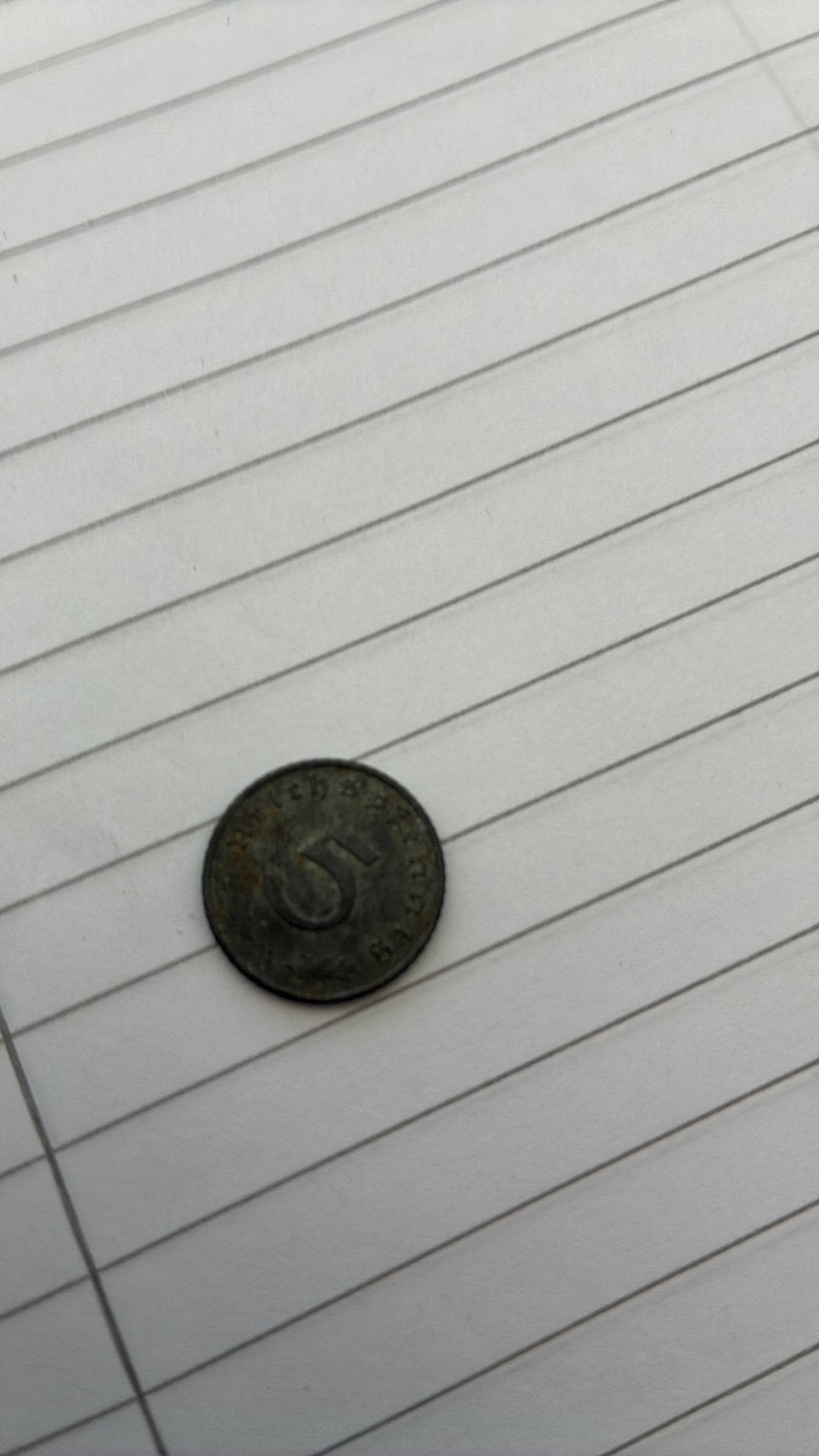 Duitsland 5 pfennig 1942 A zink, Ophalen of Verzenden, Duitsland
