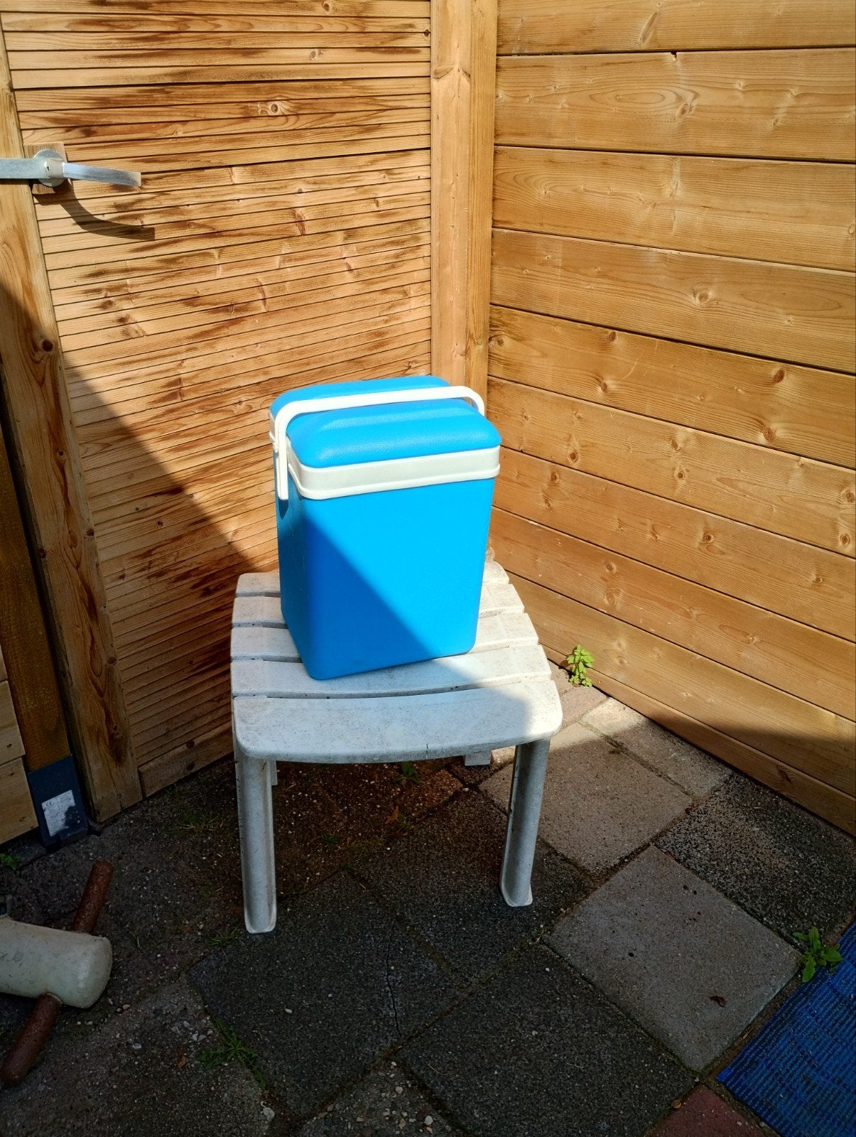 Koelbox blauw EDA., Ophalen of Verzenden, Gebruikt, Koelbox, Koelelement