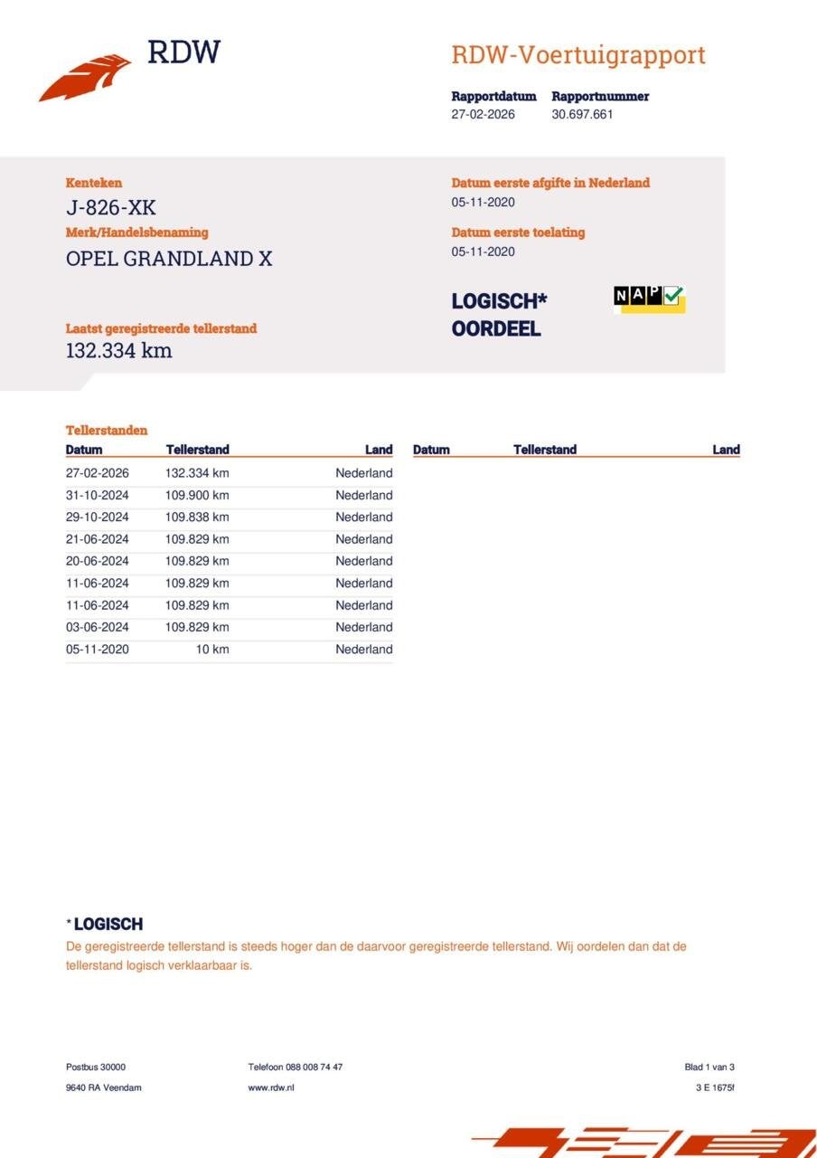 Foto 52 van Opel Grandland X 1.2 Turbo Innovation AUTOMAAT STOELVER CRUI
