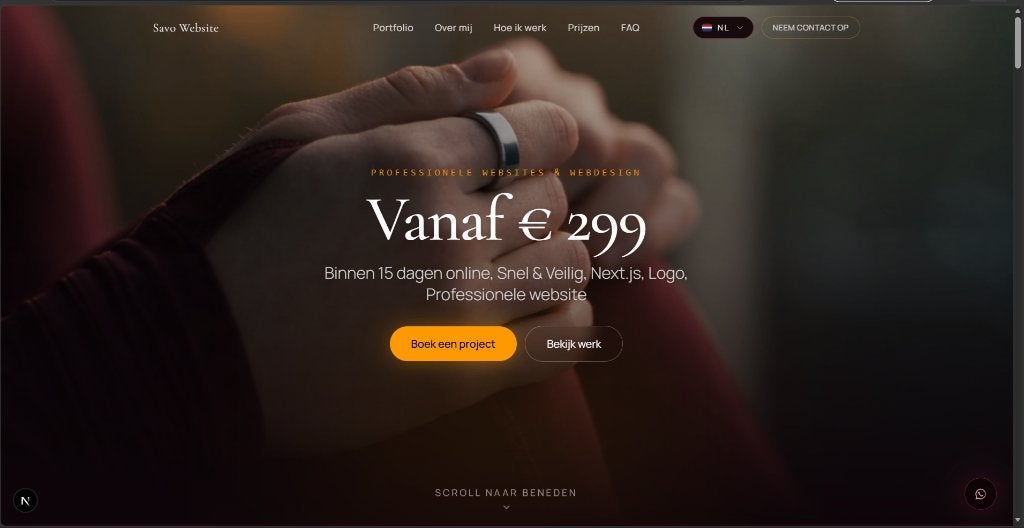 Professionele Website | Vaste Prijs & Gratis DEMO & SEO, Diensten en Vakmensen, Webdesign